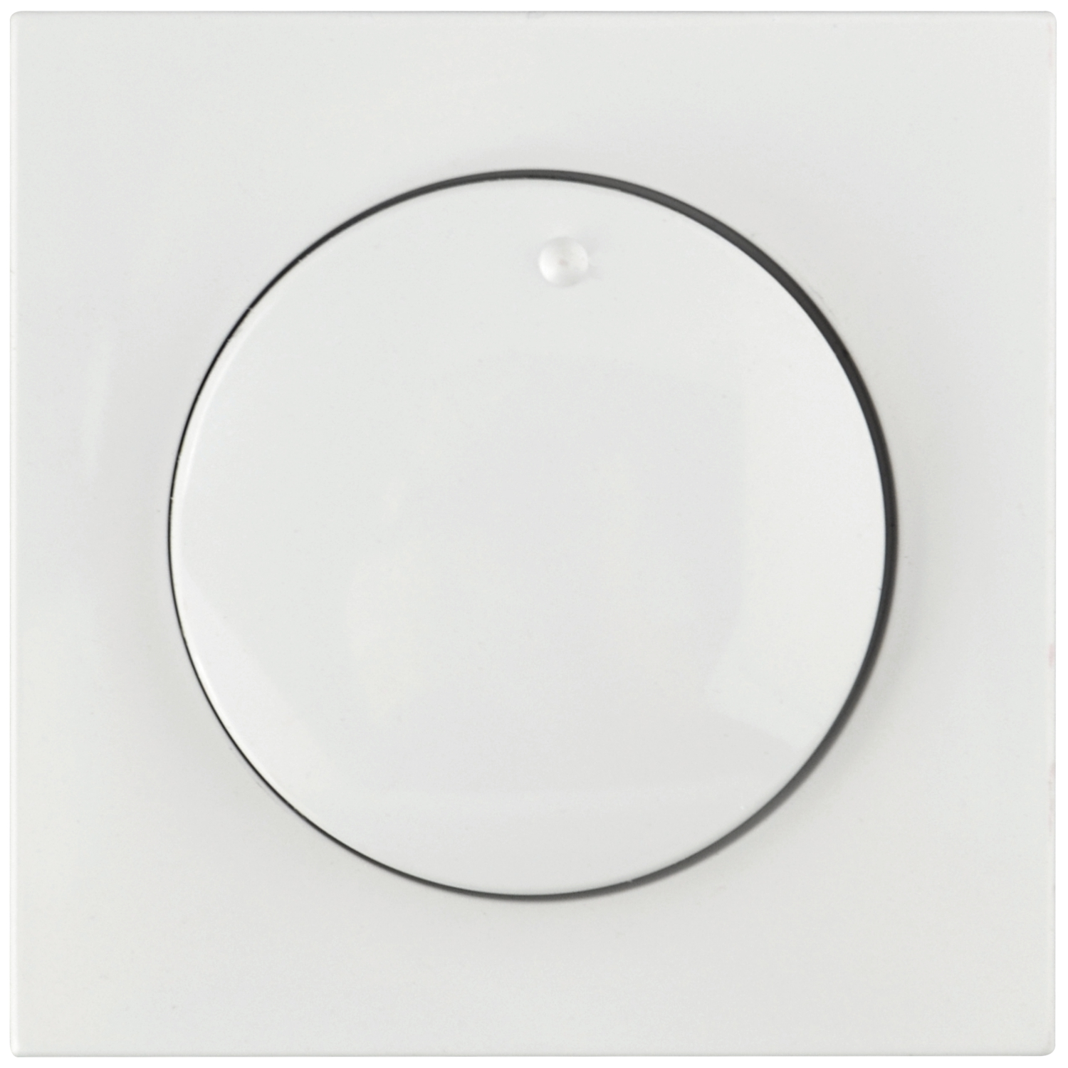 Abdeckung Dimmer weiß Logus