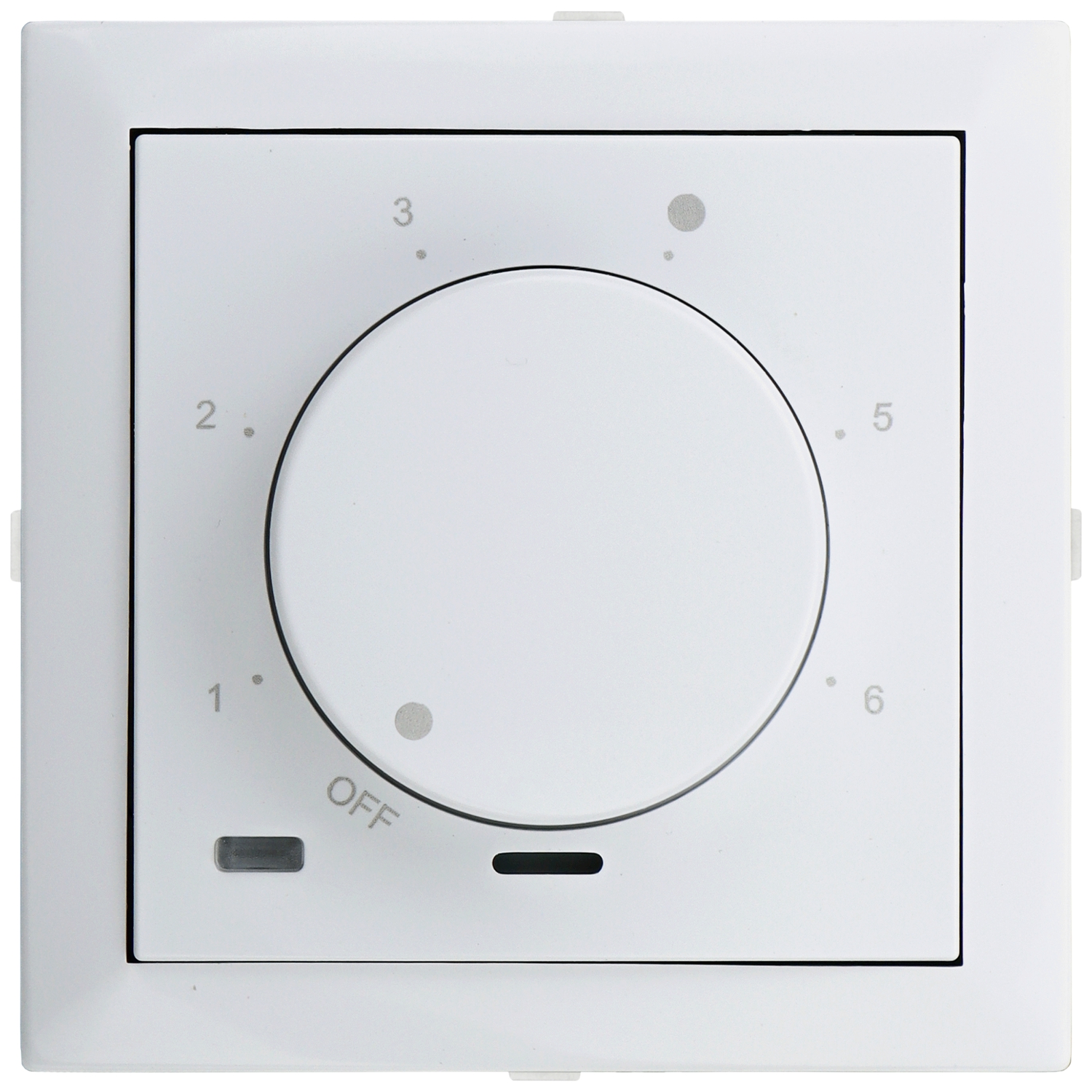 Abdeckung Raumthermostat weiß Logus