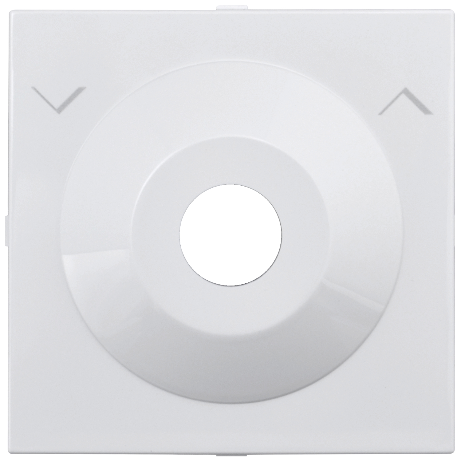 Abdeckung Schlüsselschalter weiß Logus