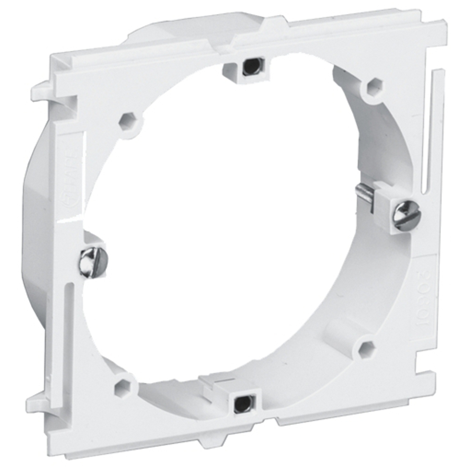 Brüstungskanal Adapterrahmen 1-fach