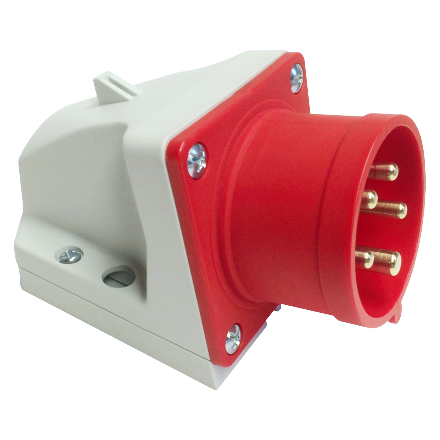 CEE Wandgerätestecker 5x16A