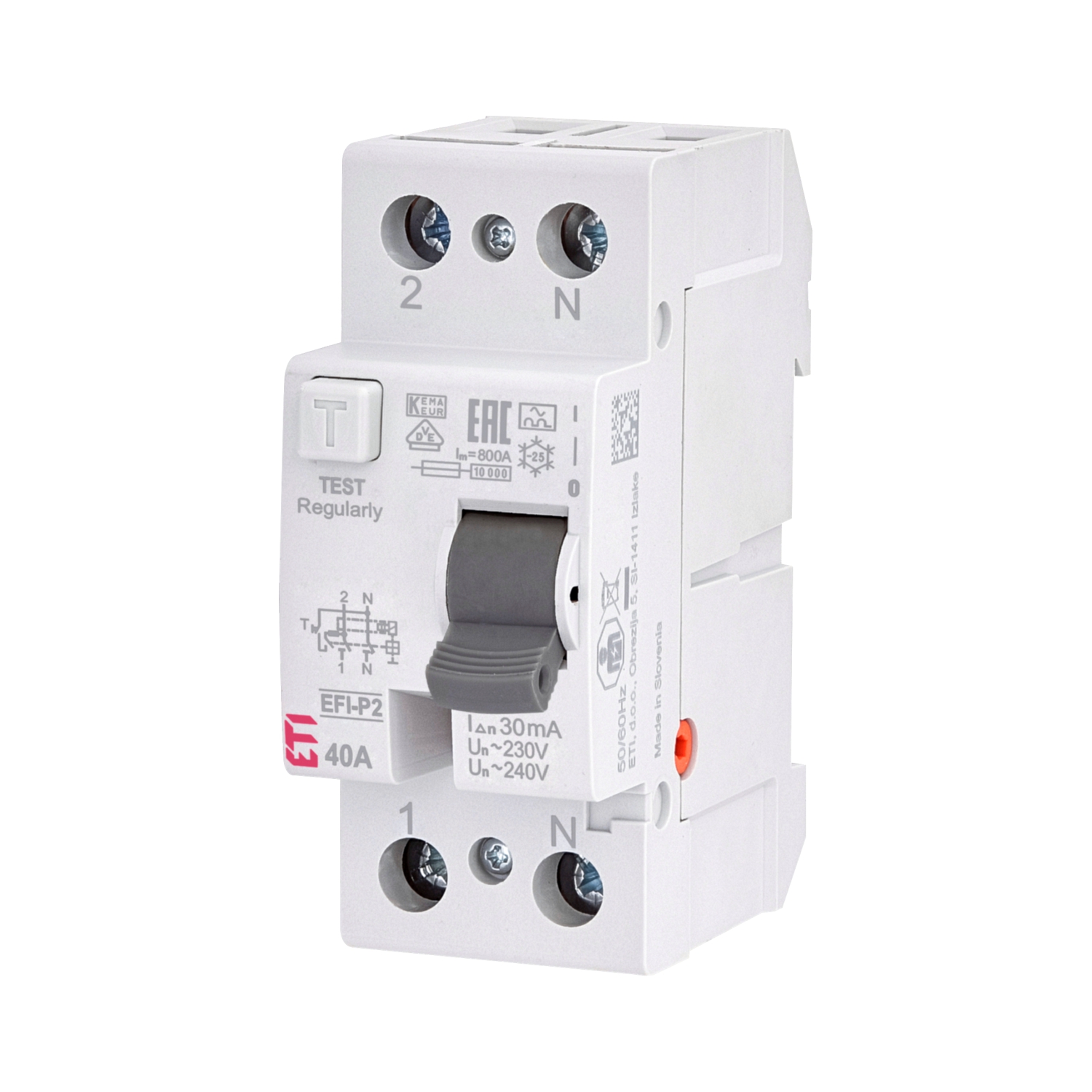 ETI FI-Schalter 40/2/0,03A A-Type