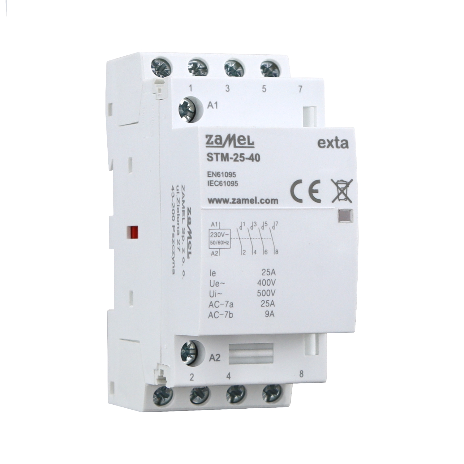 Schütz 25A 230/400V 4S