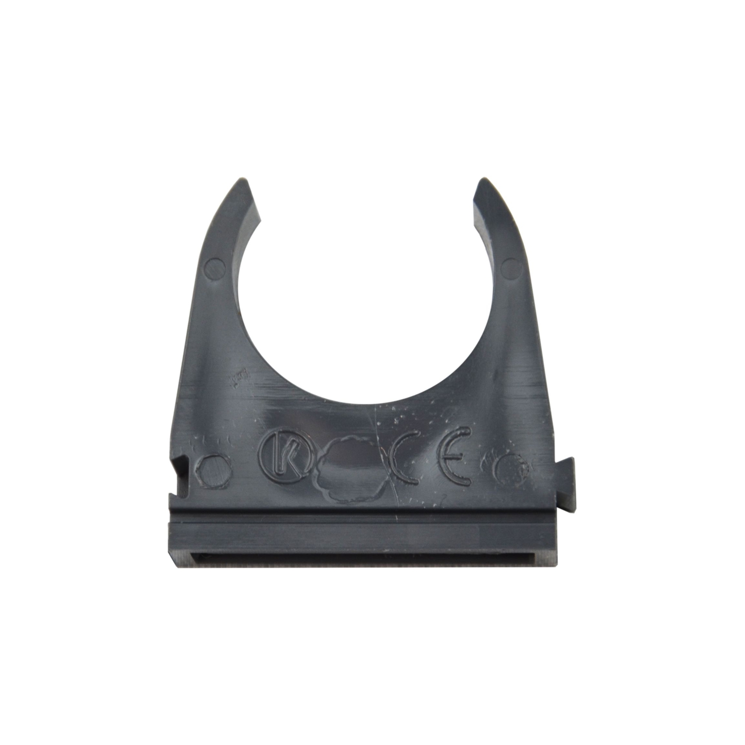 Klemmschellen 25mm d-grau 10 Stück