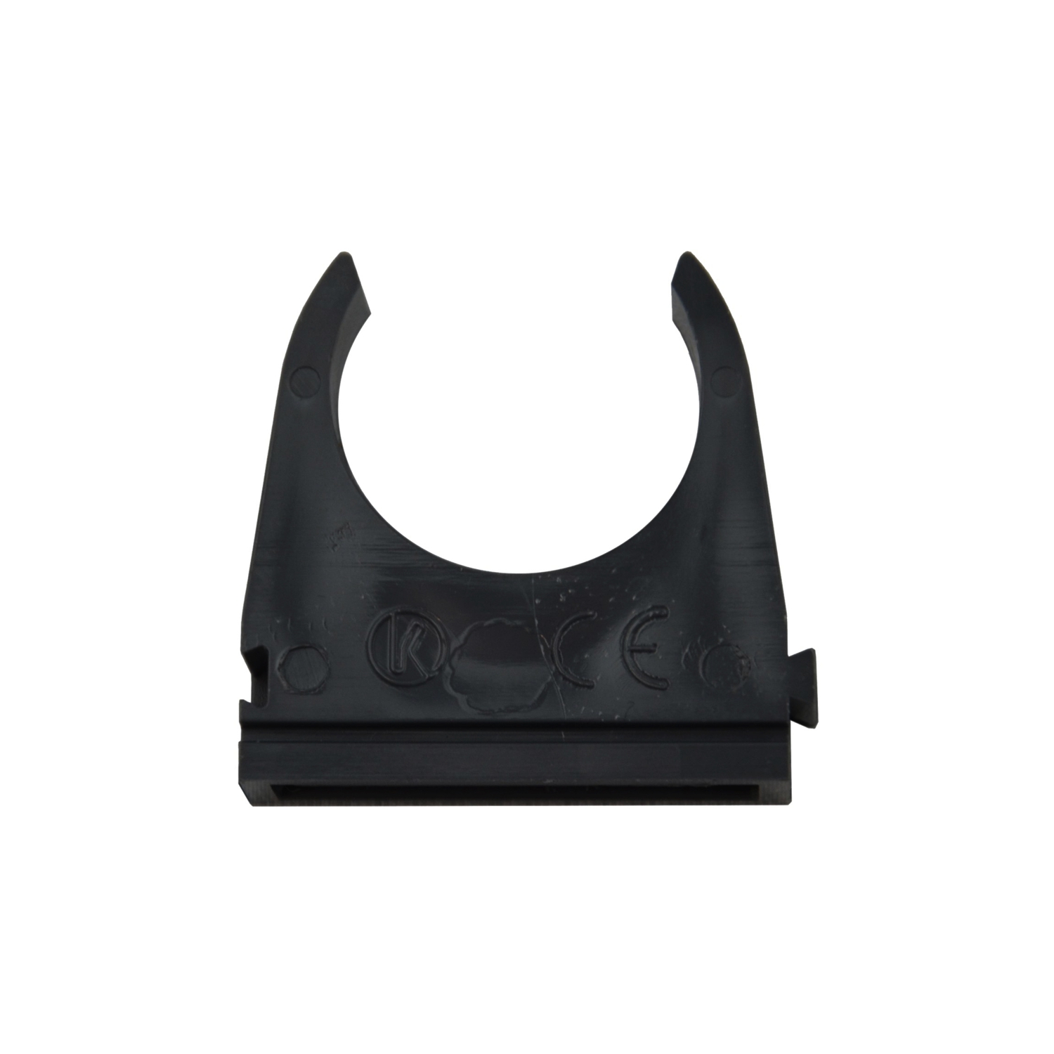 Klemmschellen 25mm schwarz 10 Stück