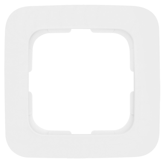 Abdeckrahmen 1-fach weiß