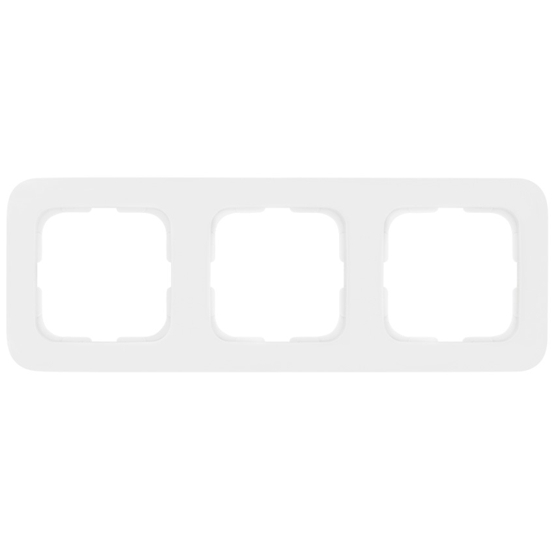 Abdeckrahmen 3-fach weiß