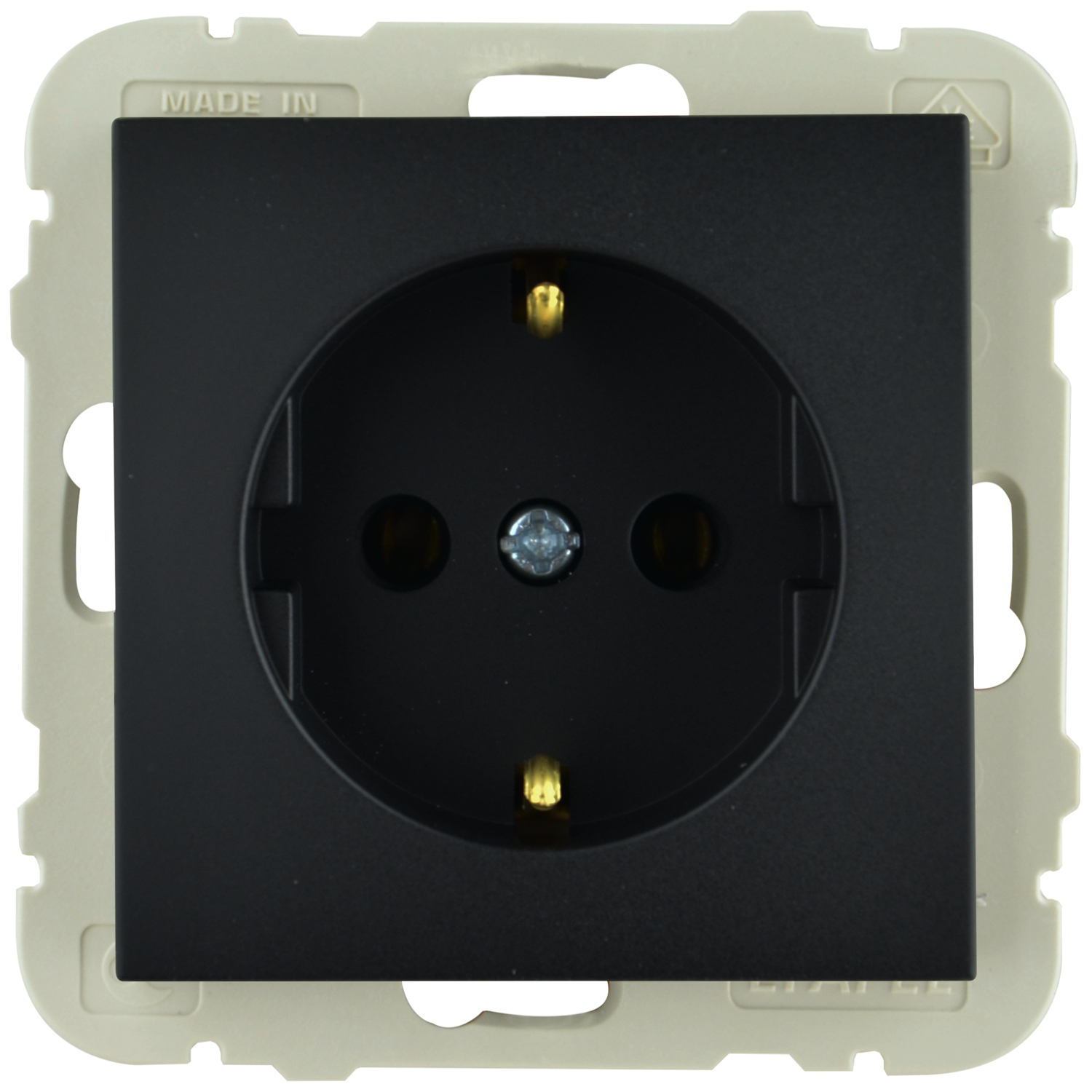 Abdeckrahmen schwarz