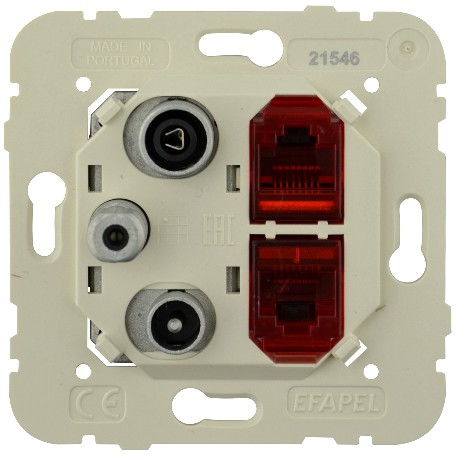 Multimedia TV/RF/SAT/2xRJ45 Logus