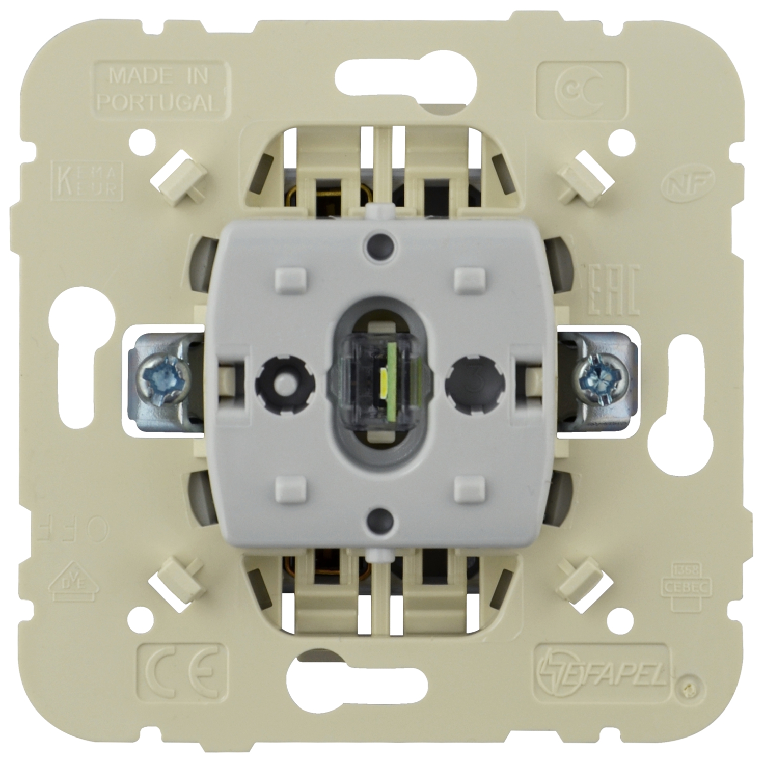 Kontrolltaster beleuchtet mit N-Anschluss Logus