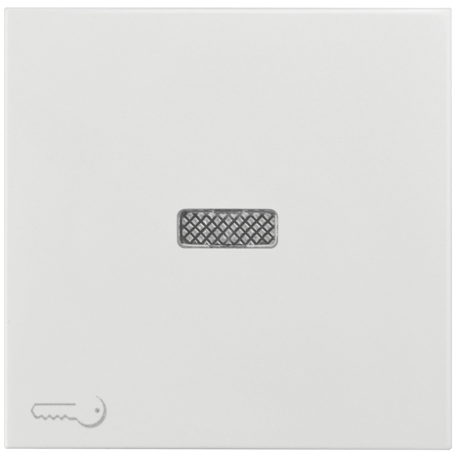 Wippe mit Linse und Lichtsymbol weiß Logus