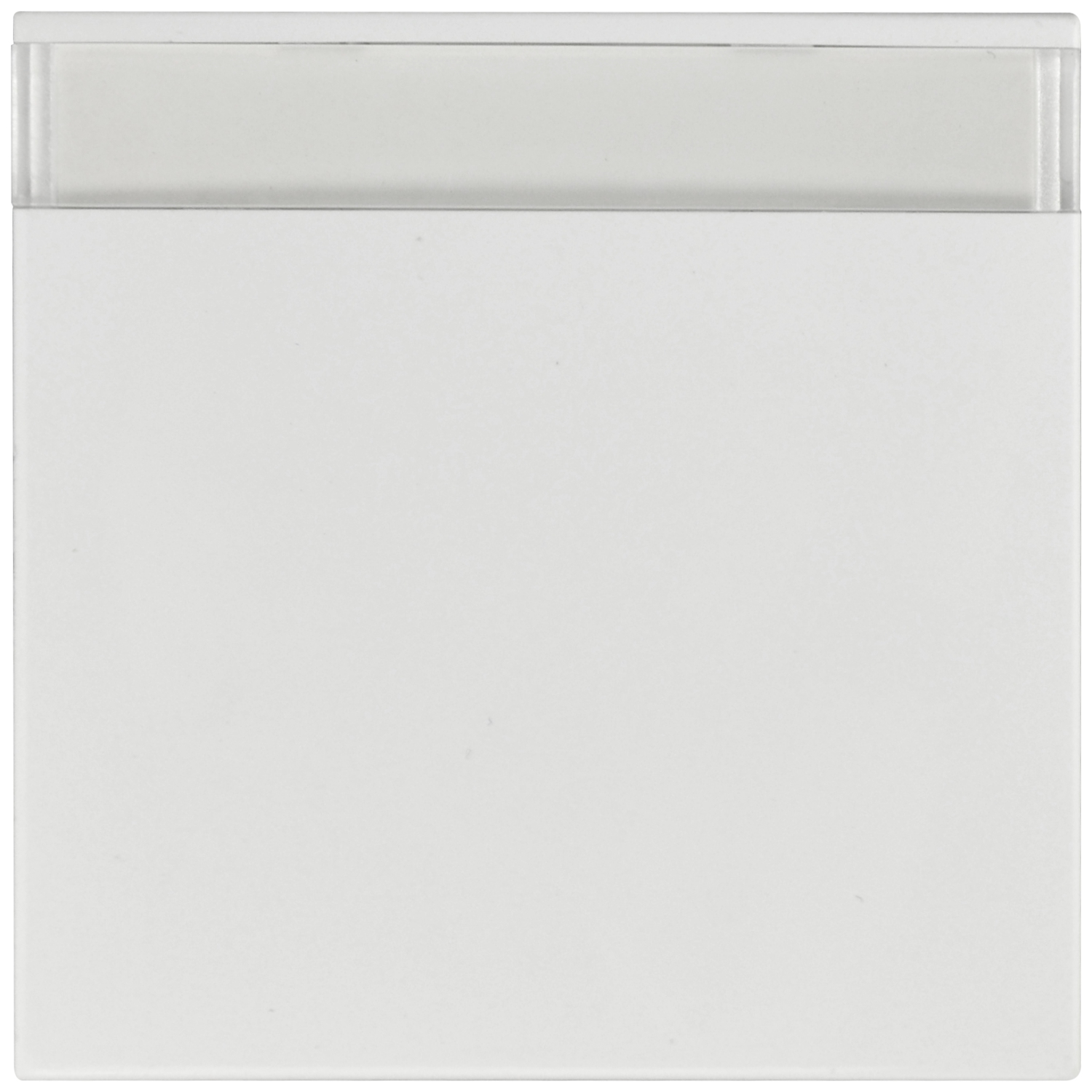 Wippe mit Schriftfeld weiß Logus