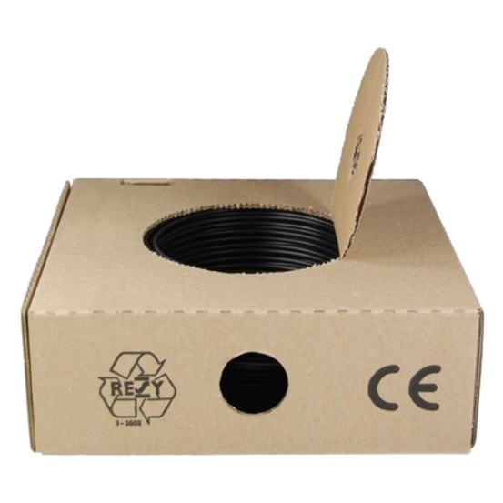 YE 1,5mm² schwarz 100m Bund