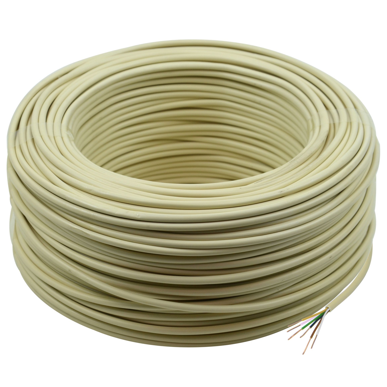 YY-SCH 6x0.6mm² creme Bund 100m