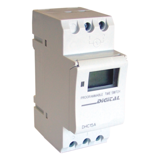 Digitale Zeitschaltuhr 16A 1-Kanal