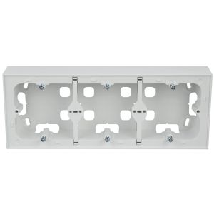 AP Gehäuse 3-fach Logus weiß