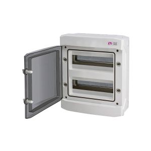 AP Verteiler mit Tür 24TE IP65