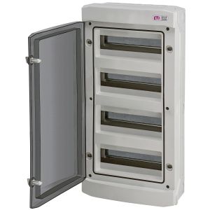 AP Verteiler mit Tür 48TE IP65