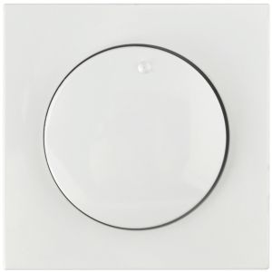 Abdeckung Dimmer weiß Logus