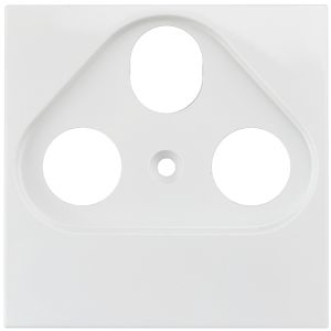 Abdeckung TV-RF-SAT schraubbar weiß Logus