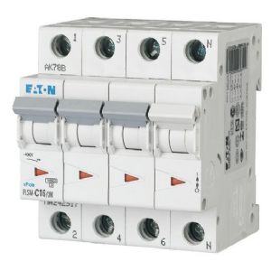 Eaton Leitungsschutzschalter 3+N C16A