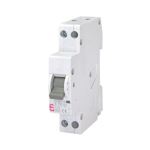 ETI Leitungsschutzschalter 1+N C10A 