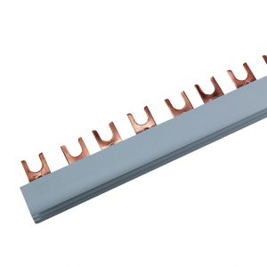 PXE Gabel-Sammelschiene 3p 10mm²/100cm