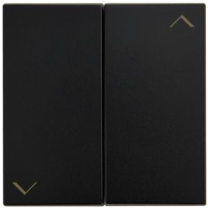 Abdeckrahmen schwarz