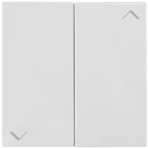 Jalousiewippe weiß Logus