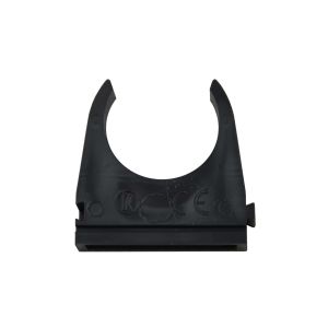 Klemmschellen 25mm schwarz 10 Stück