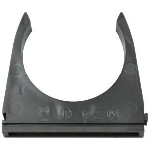 Klemmschellen 50mm d-grau 10 Stk