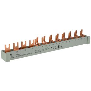 PXE Gabel/Stift-Sammelschiene 4p 12TE L123~N~L~N