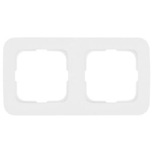 Abdeckrahmen 2-fach weiß