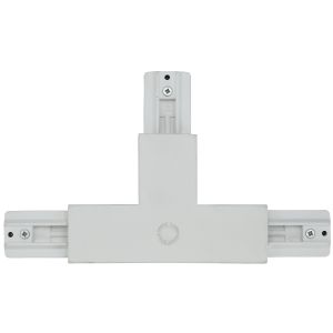 T-Verbinder links für 3-Phasen-Stromschiene weiß