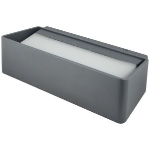 Wandleuchte LOGGIA II 13W alu IP65