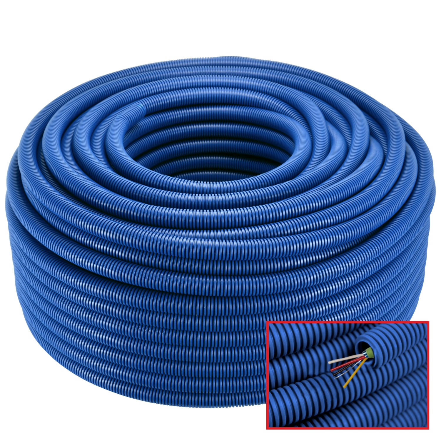 E-Rohr flex-M PP 20mm 100m mit EIB/KNX