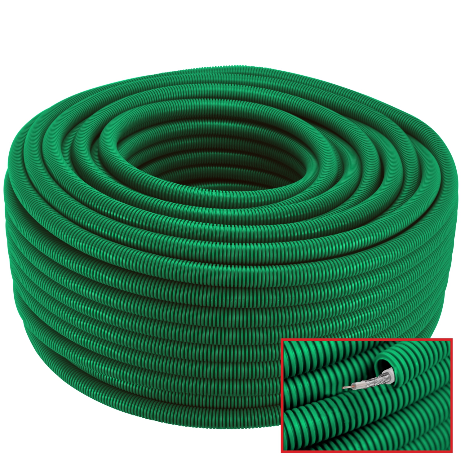 E-Rohr flex-M PP 20mm 100m mit KOAX 100dB