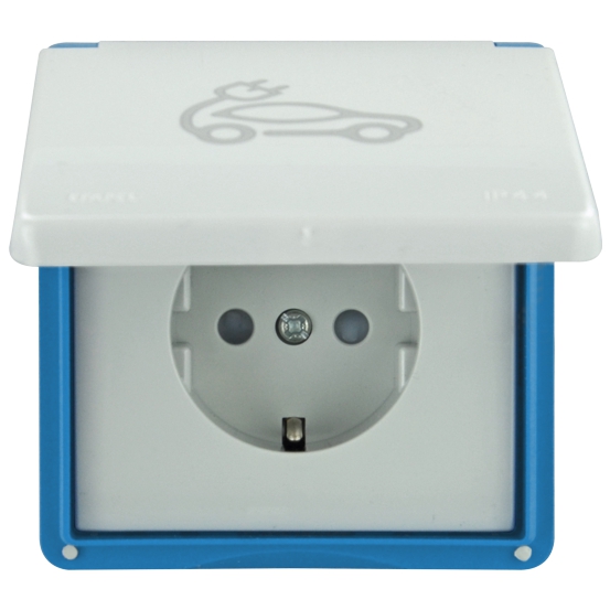 UP Steckdose 16A für E-Fahrzeuge IP44