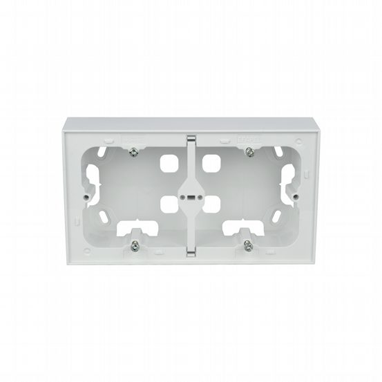 AP Gehäuse 2-fach Logus weiß