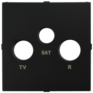 Abdeckrahmen schwarz Abdeckrahmen schwarz