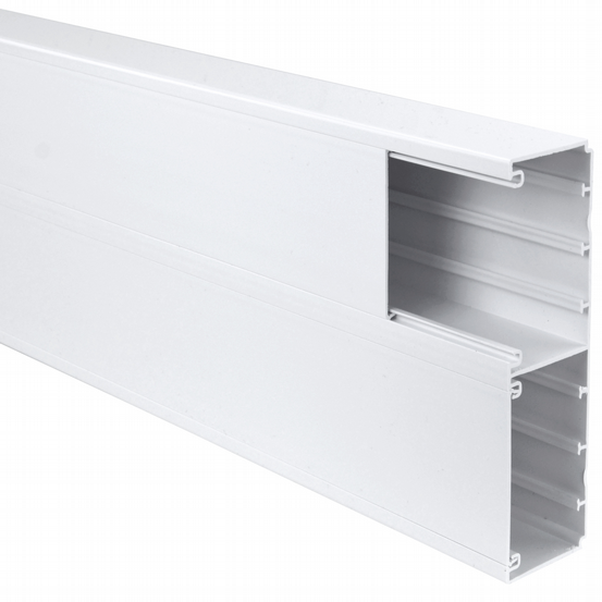 BK Brüstungskanal 180x50mm 2m 2-zügig weiß