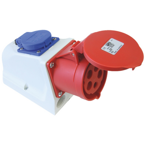 Schuko-Gummistecker schwarz IP54 Schuko-Gummistecker schwarz IP54