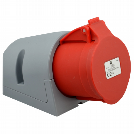 CEE Wandsteckdose 5x32A - click