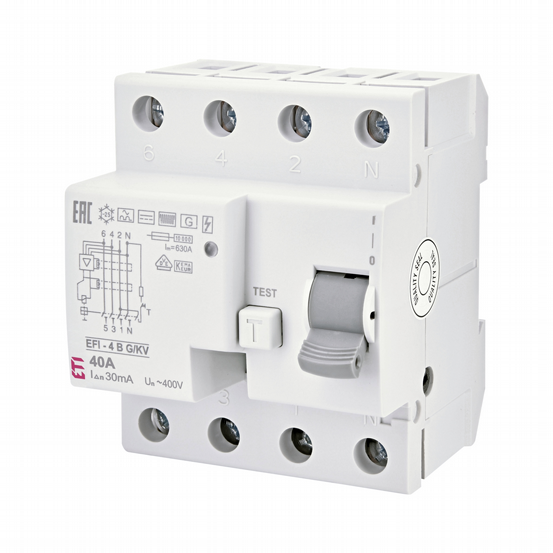 ETI FI-Schalter "G" 40/4/0,03A B-Typ