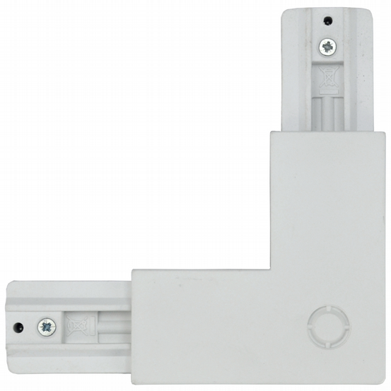 Eckverbinder 90° Innen 3-Phasen-Stromschiene weiß