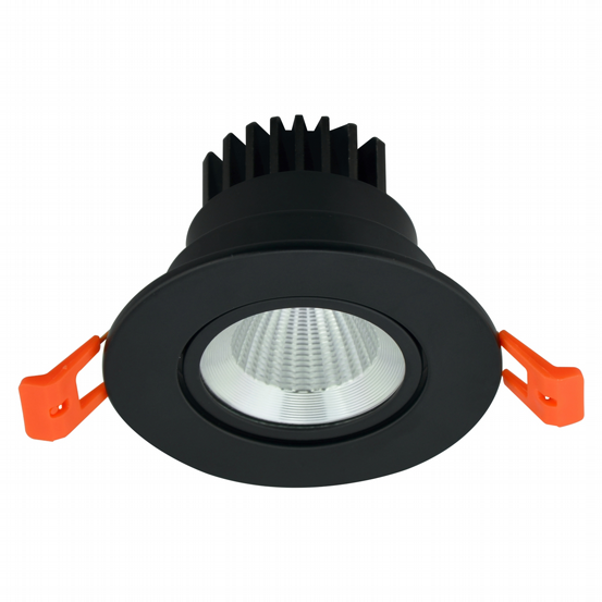 Einbauspot 68 7W schwarz