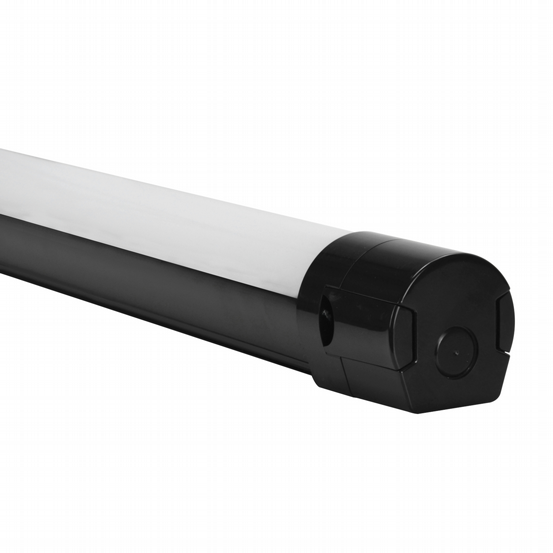 FR-Wannenleuchte PRO S 18W schwarz IP65