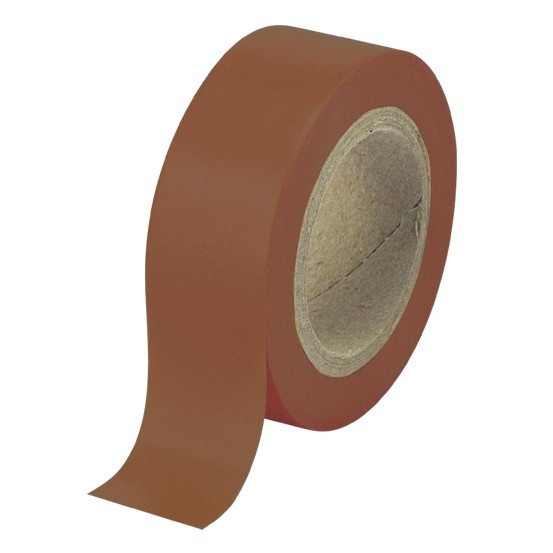 Isolierband 10m/15mm braun