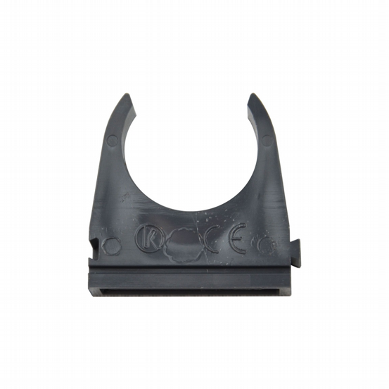 Klemmschellen 25mm d-grau 10Stk