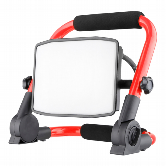 LED Baustellenstrahler 30W IP65 rot